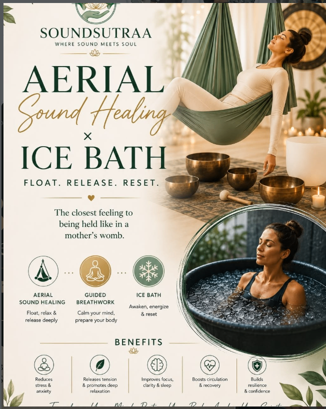 AERIAL SOUND HEALING × ICE BATH