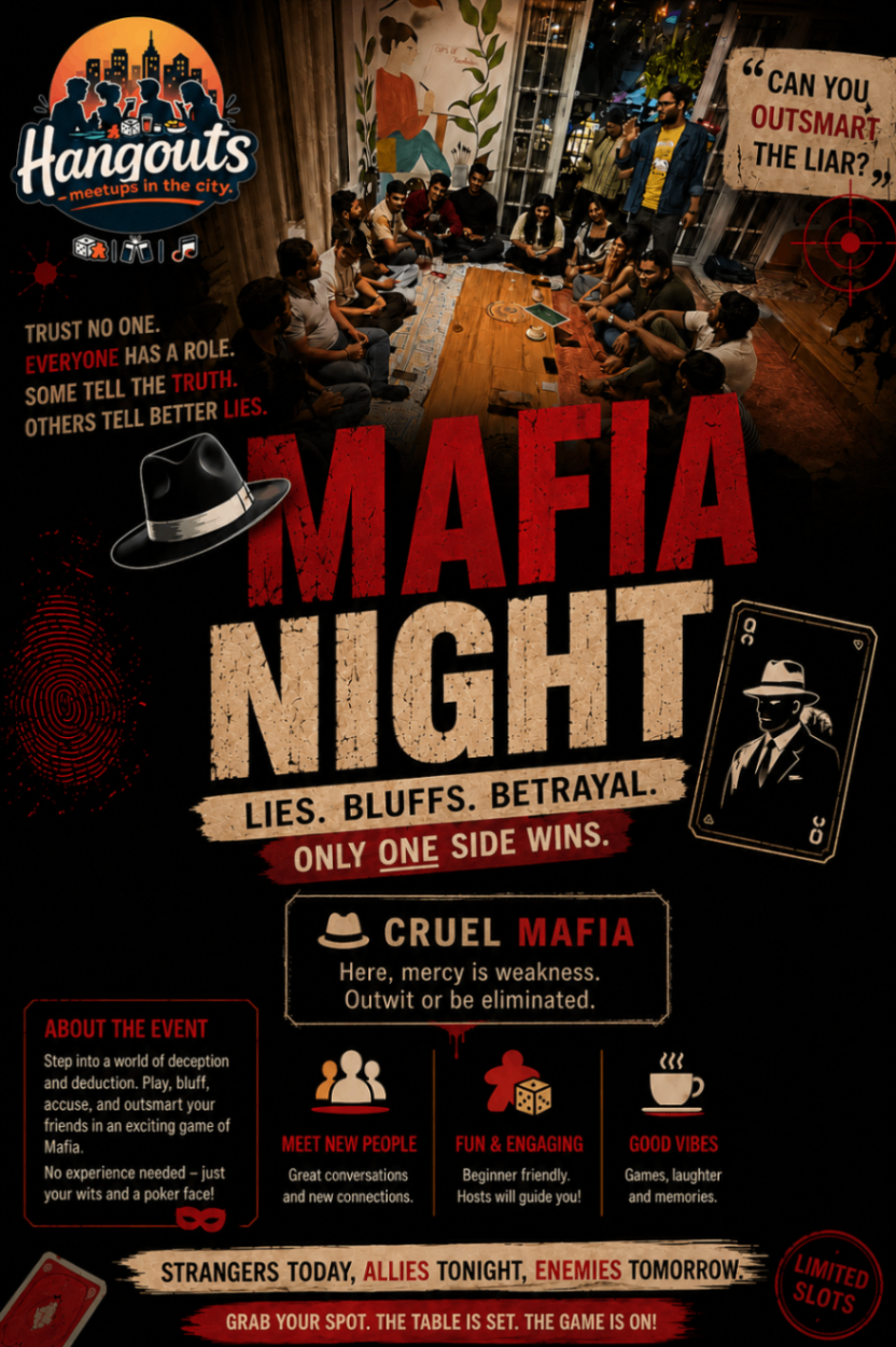CRUEL MAFIA NIGHT -FRIDAY