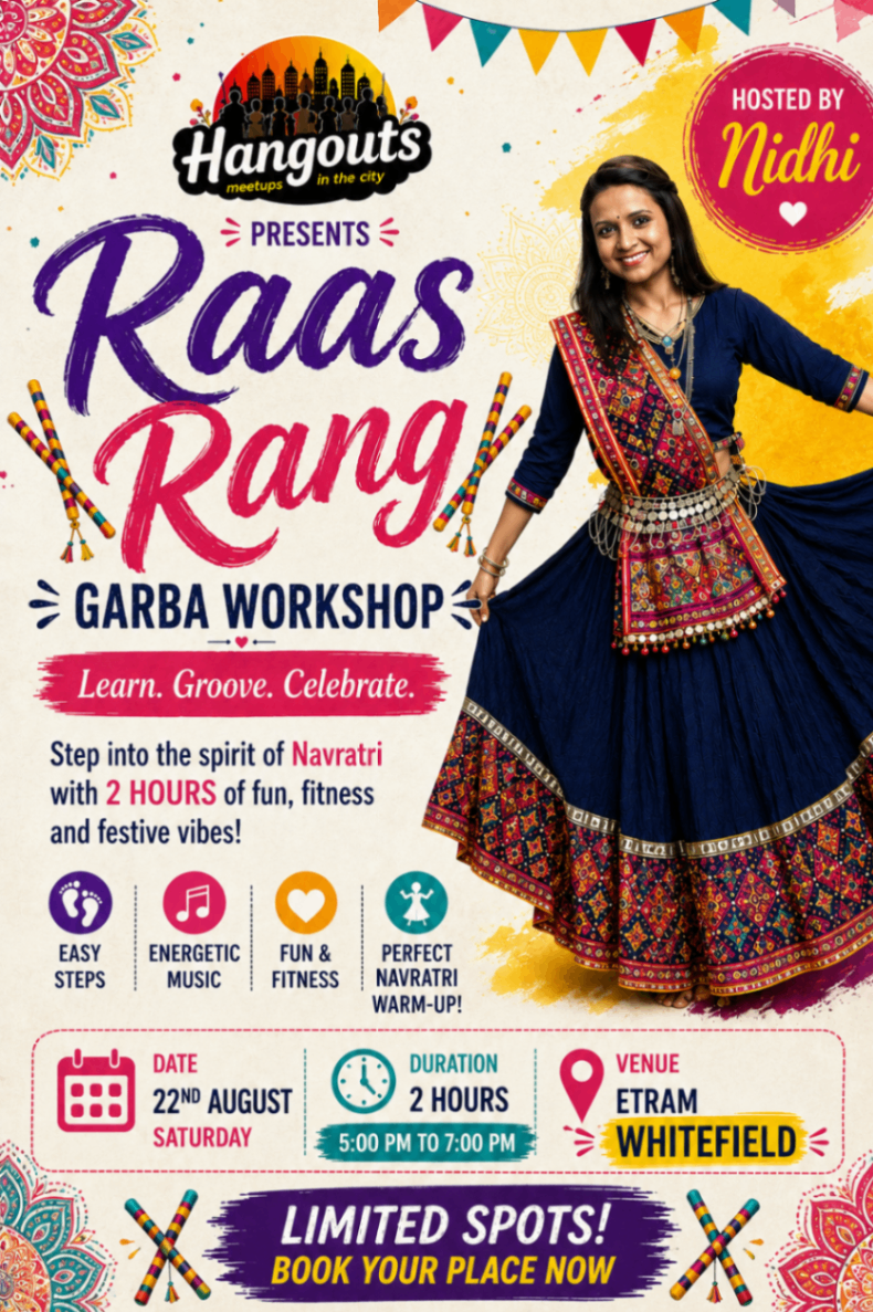 Whitefield Garba Workshop