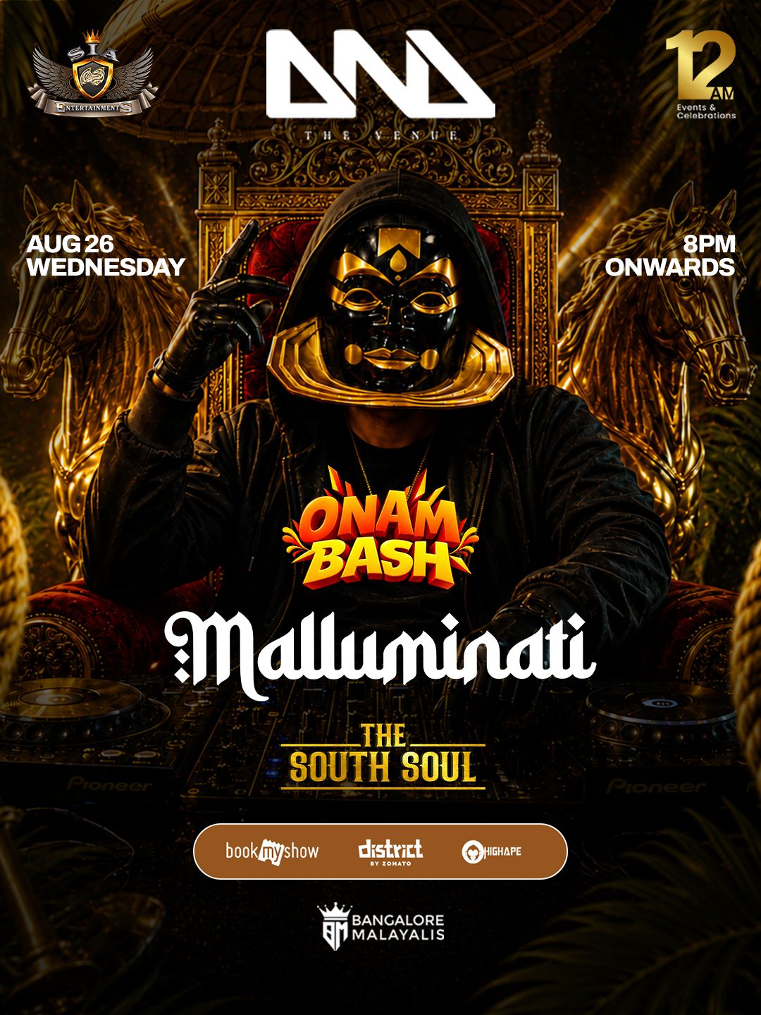 Malluminati Onam Bash Ft The South Soul