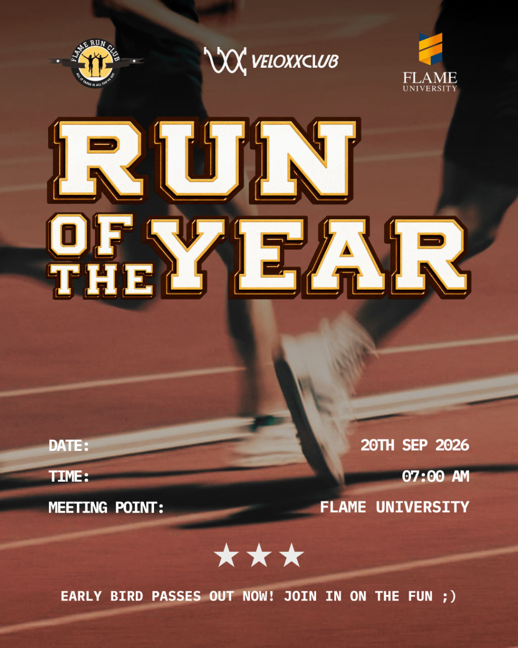 Run Of The Year - Veloxx Club's Birthday Party