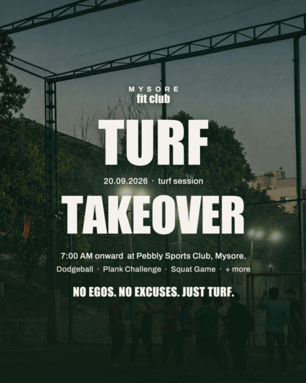 Turf Takeover by Mysore Fit Club