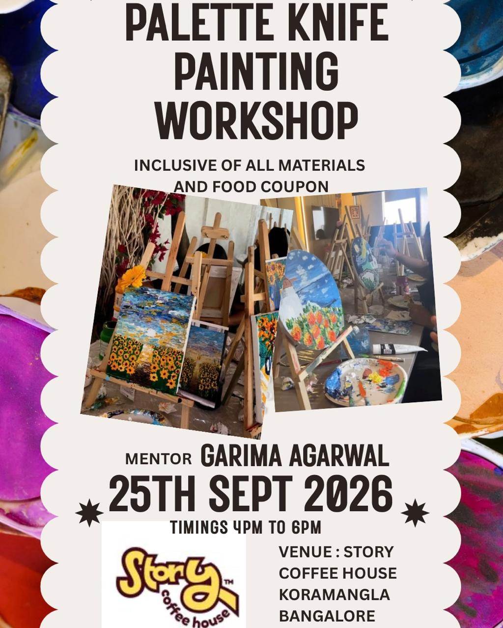 Palette Knife Painting Workshop