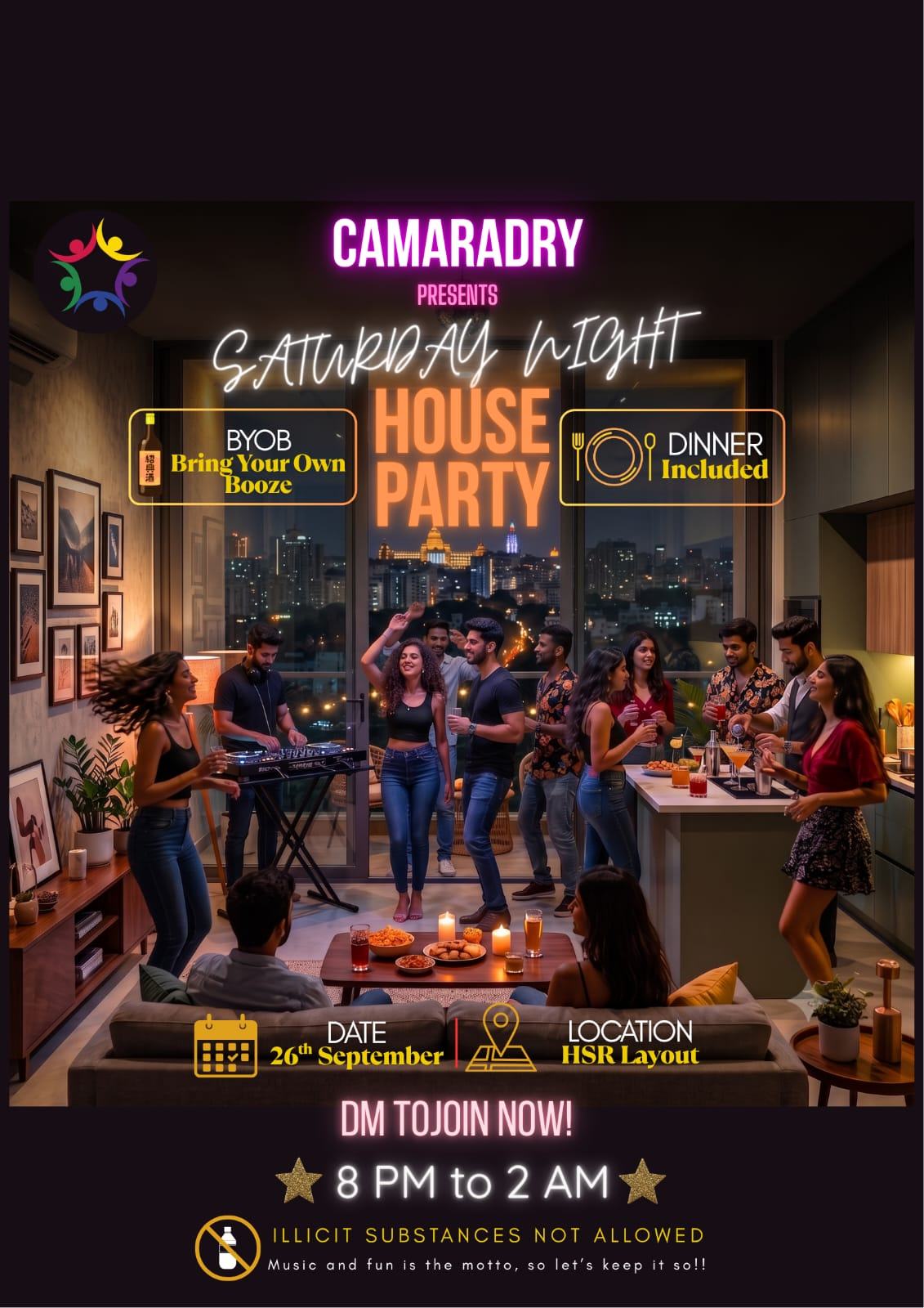 Saturday Night House Party
