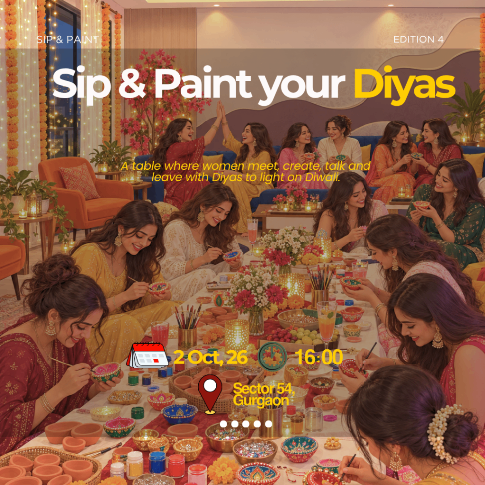 Sip and Paint your Diyas