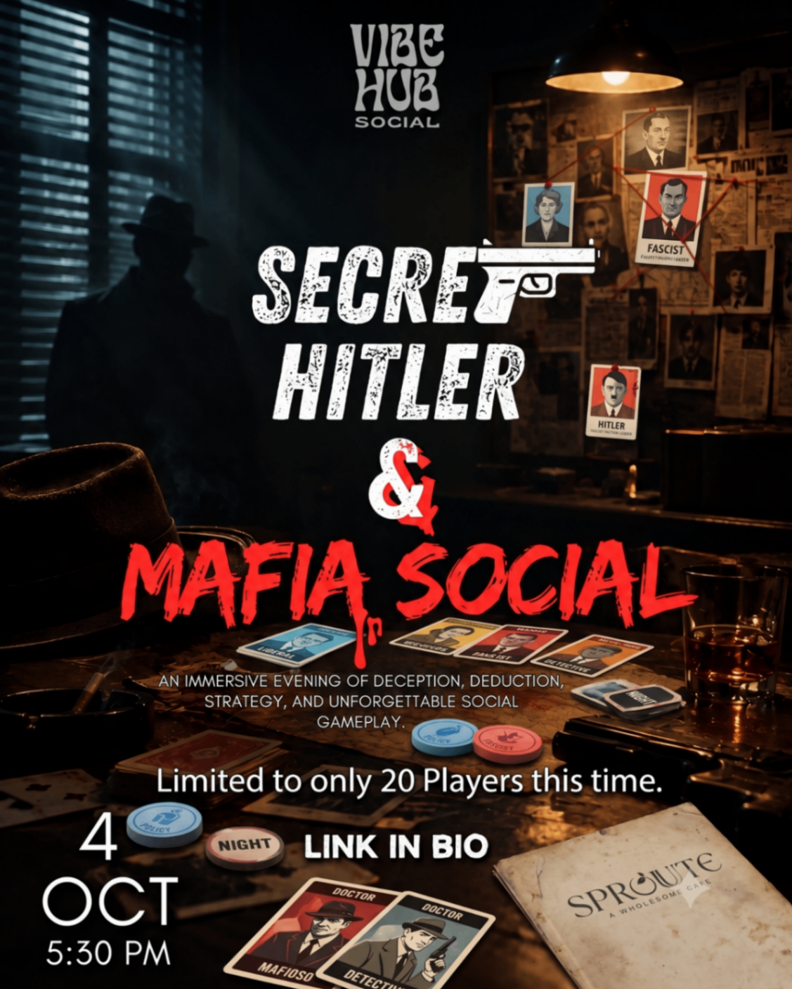 Secret Hitler & Mafia Social
