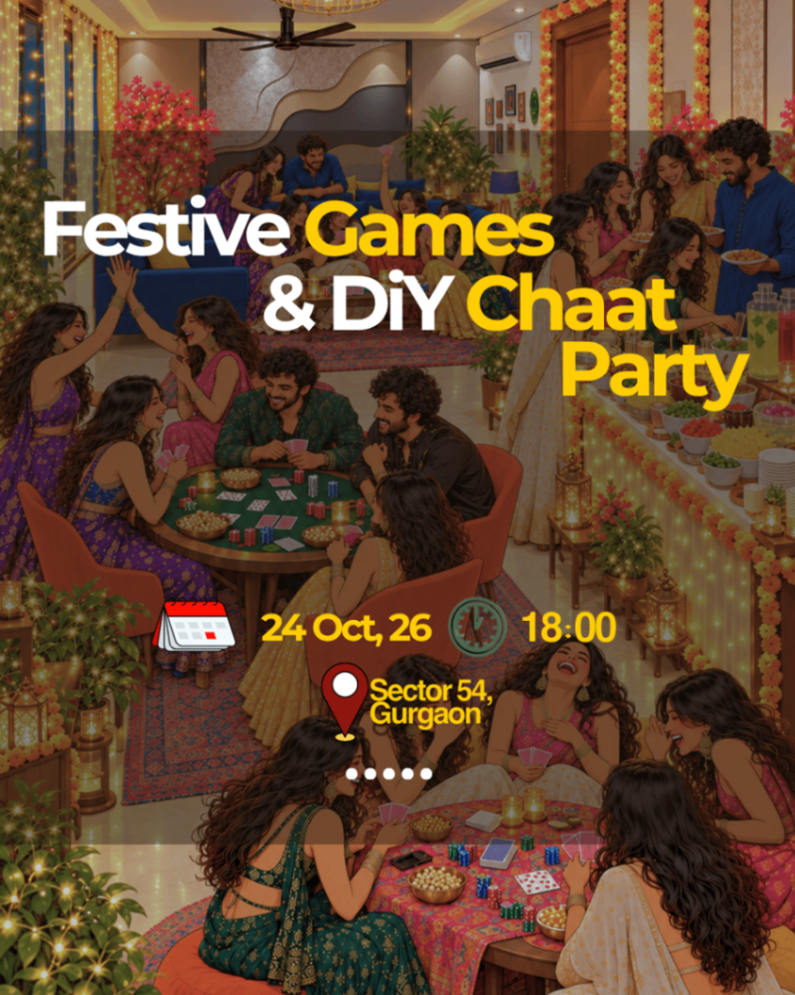 Festive Game & DIY Chaat Party 