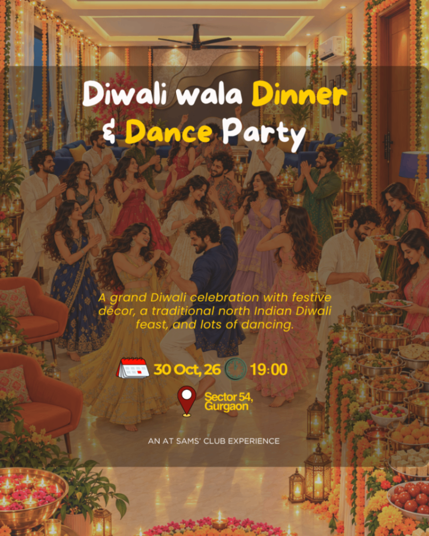 Diwali Wala Dinner & Dance Party