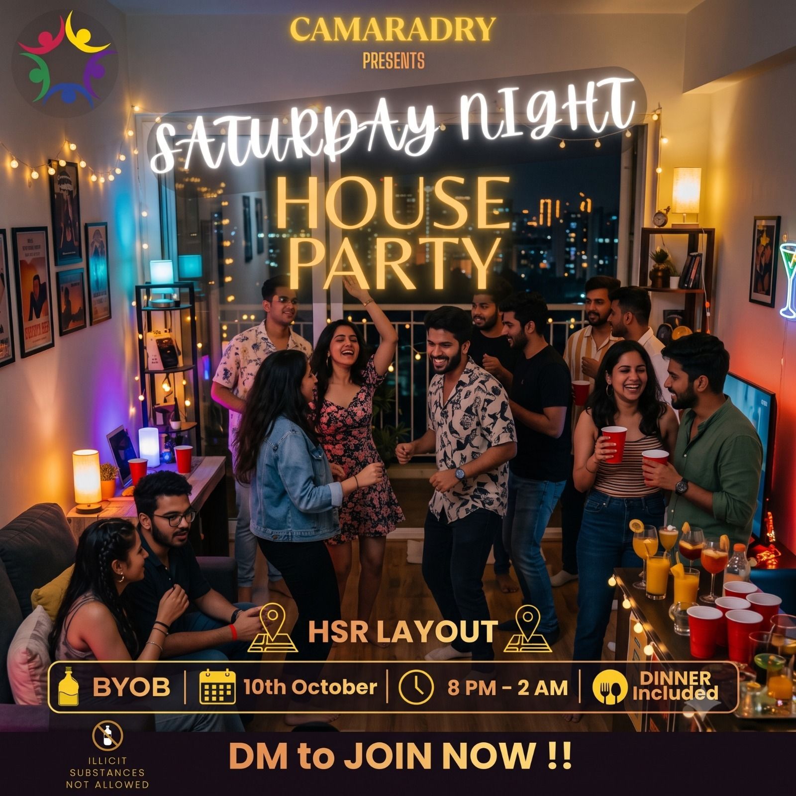 Saturday Night House Party