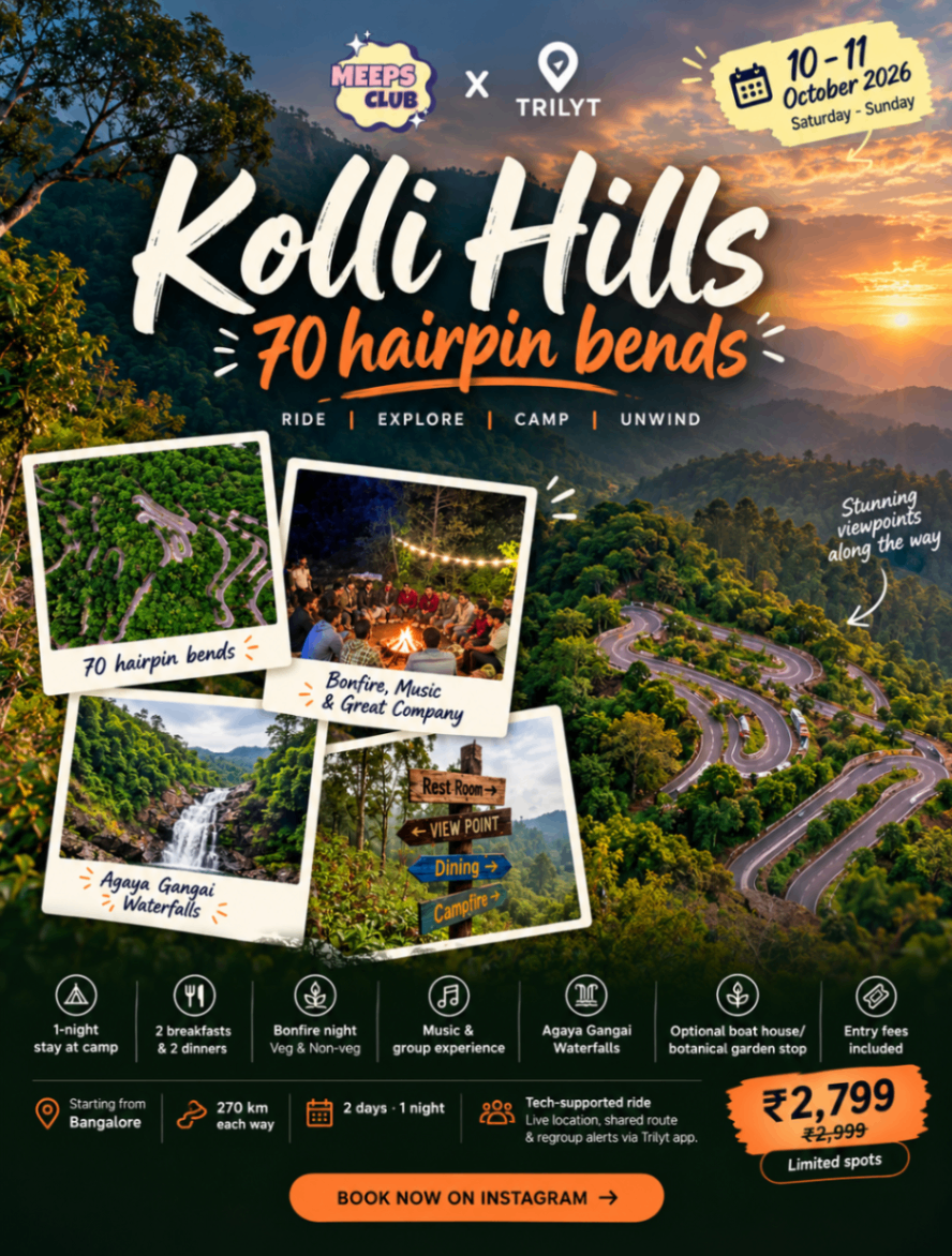 Kolli Hills Bike Ride