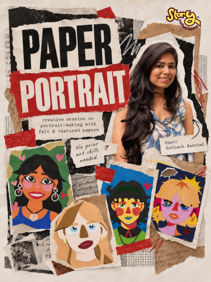 Paper Portrait Art Workshop