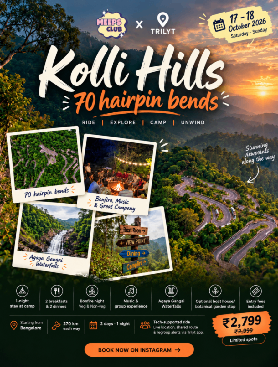 Kolli Hills Bike Ride