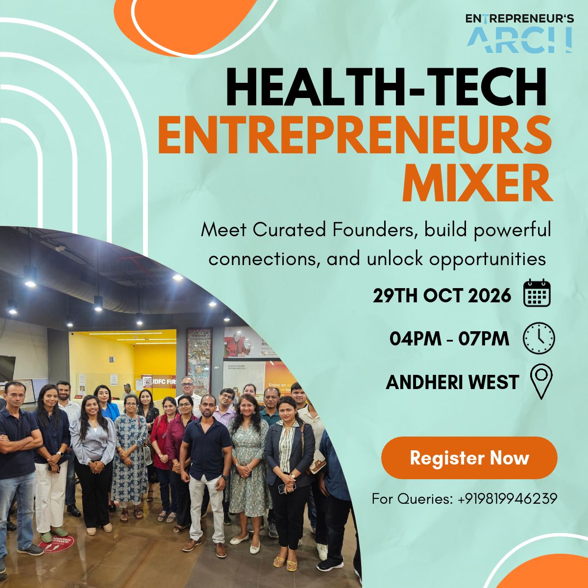 HealthTech Founder's Mixer (Mumbai)