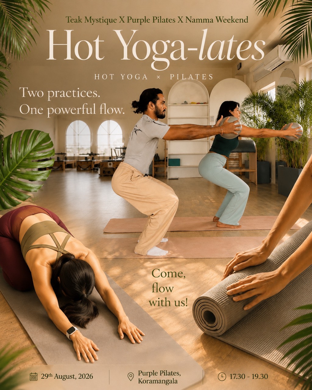 Hot-YogaLates Wellness Event 