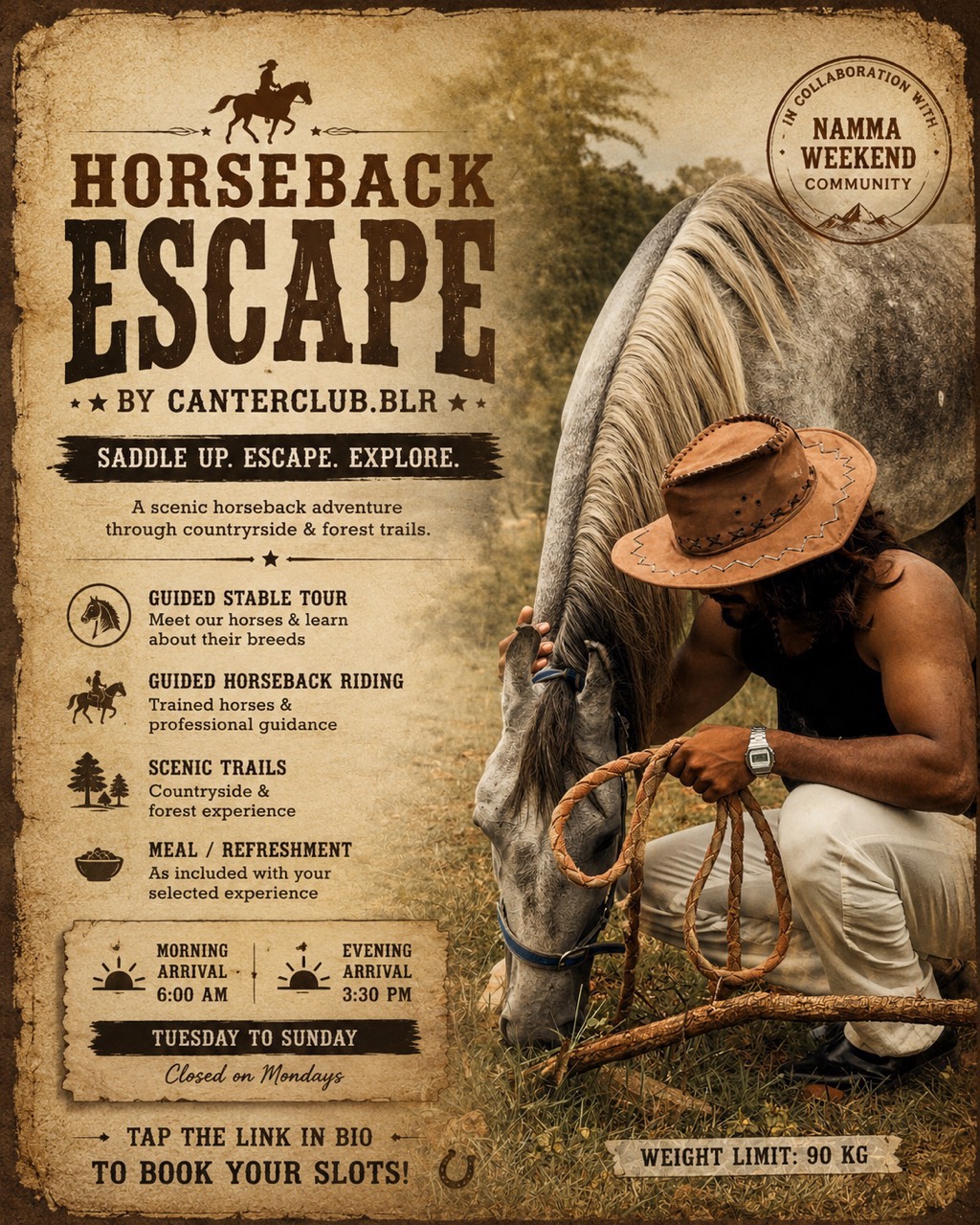 Horse Ride Safari Sessions - Bengaluru