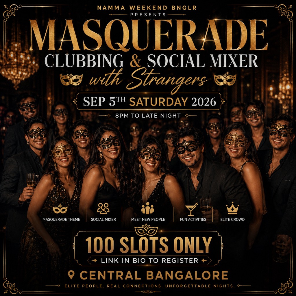  Masquerade Clubbing with strangers - All you need is love 