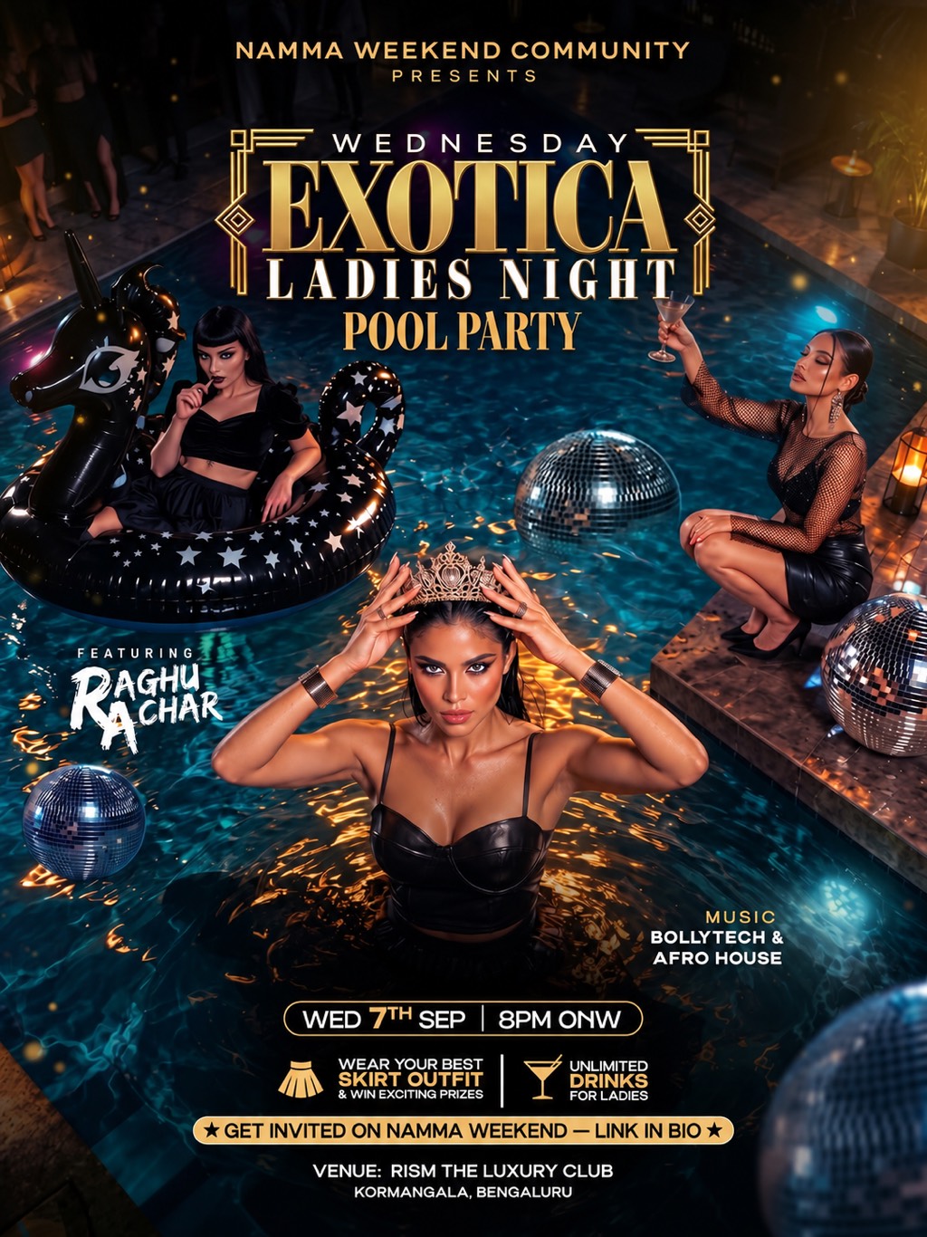 Wednesday Pool Party - 50 Invite Only