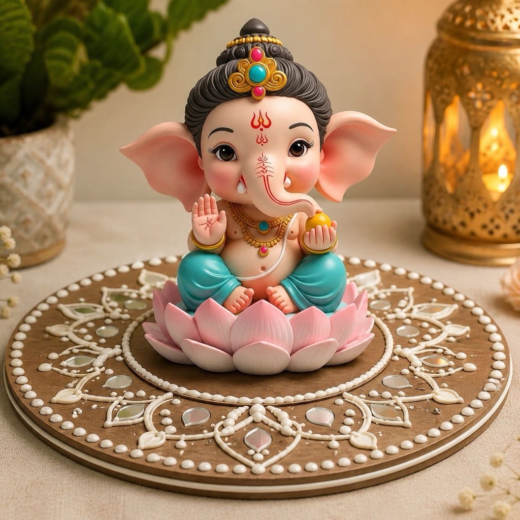 Lippan Art: Ganesh Chaturthi Edition✨