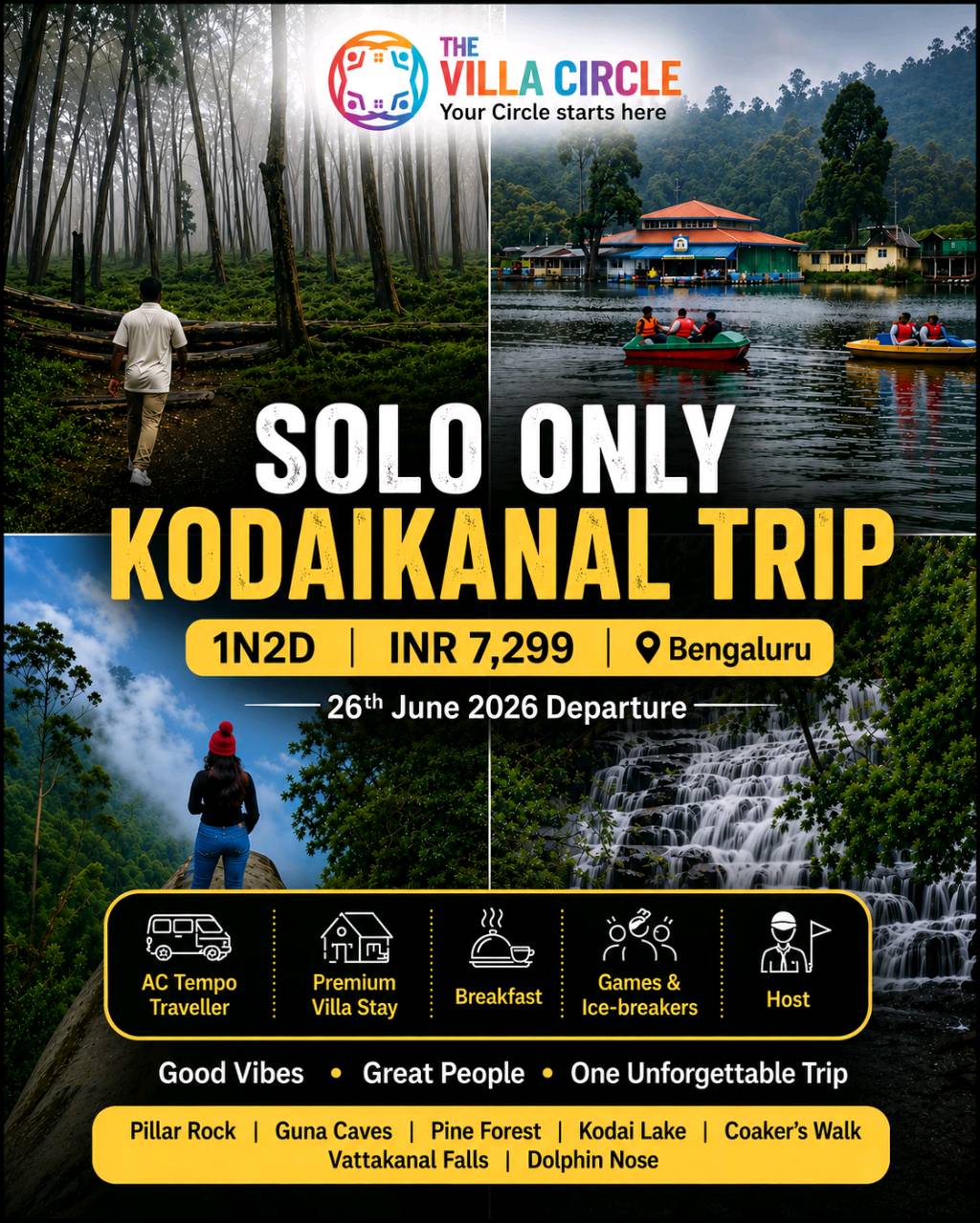 SOLO ONLY KODAIKANAL TRIP - 1