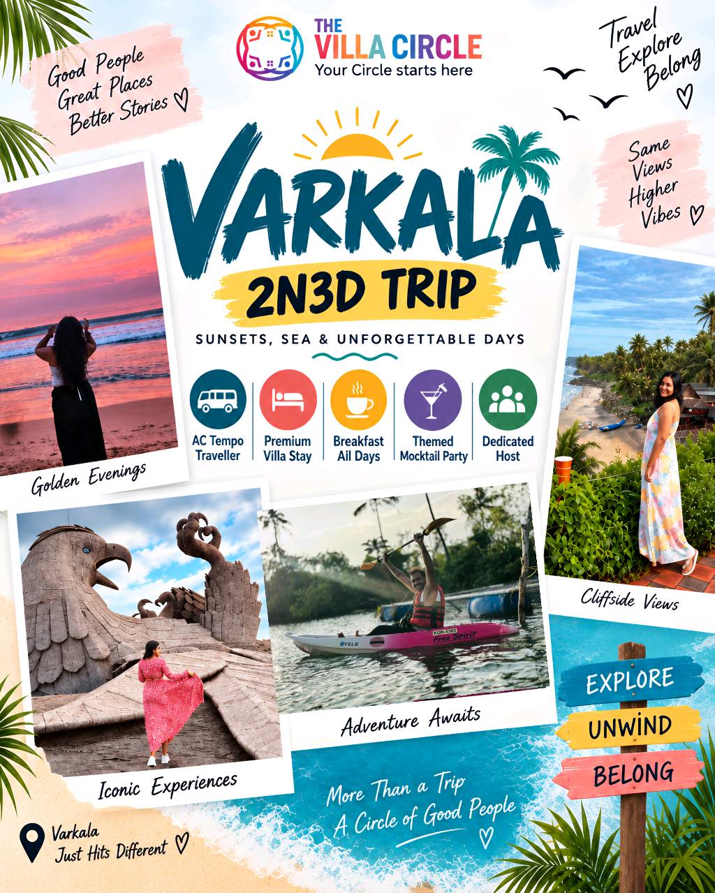 Varkala Trip - 2N3D