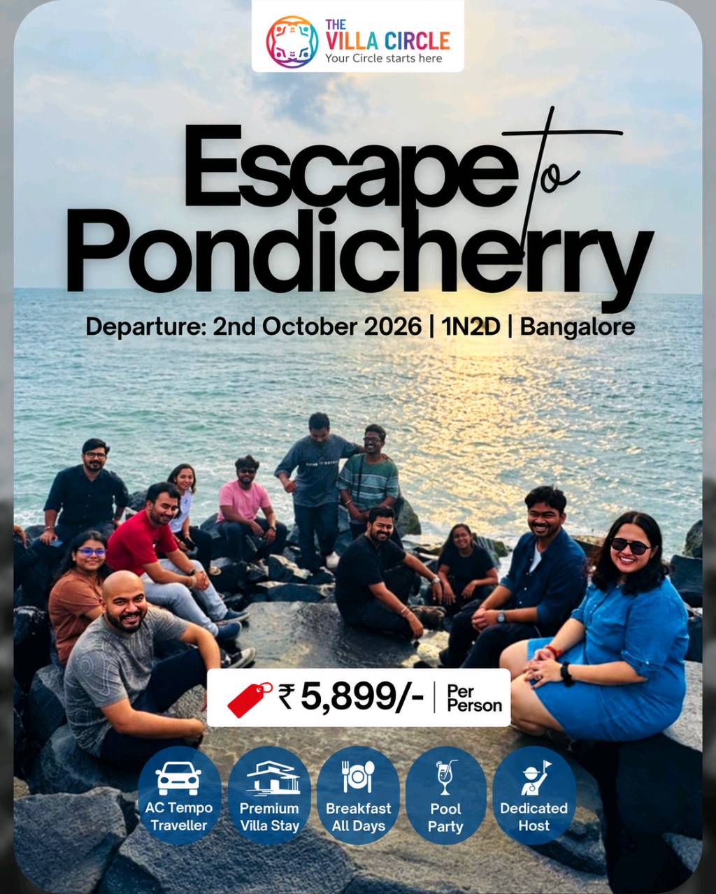 Pondicherry Trip - 1N2D