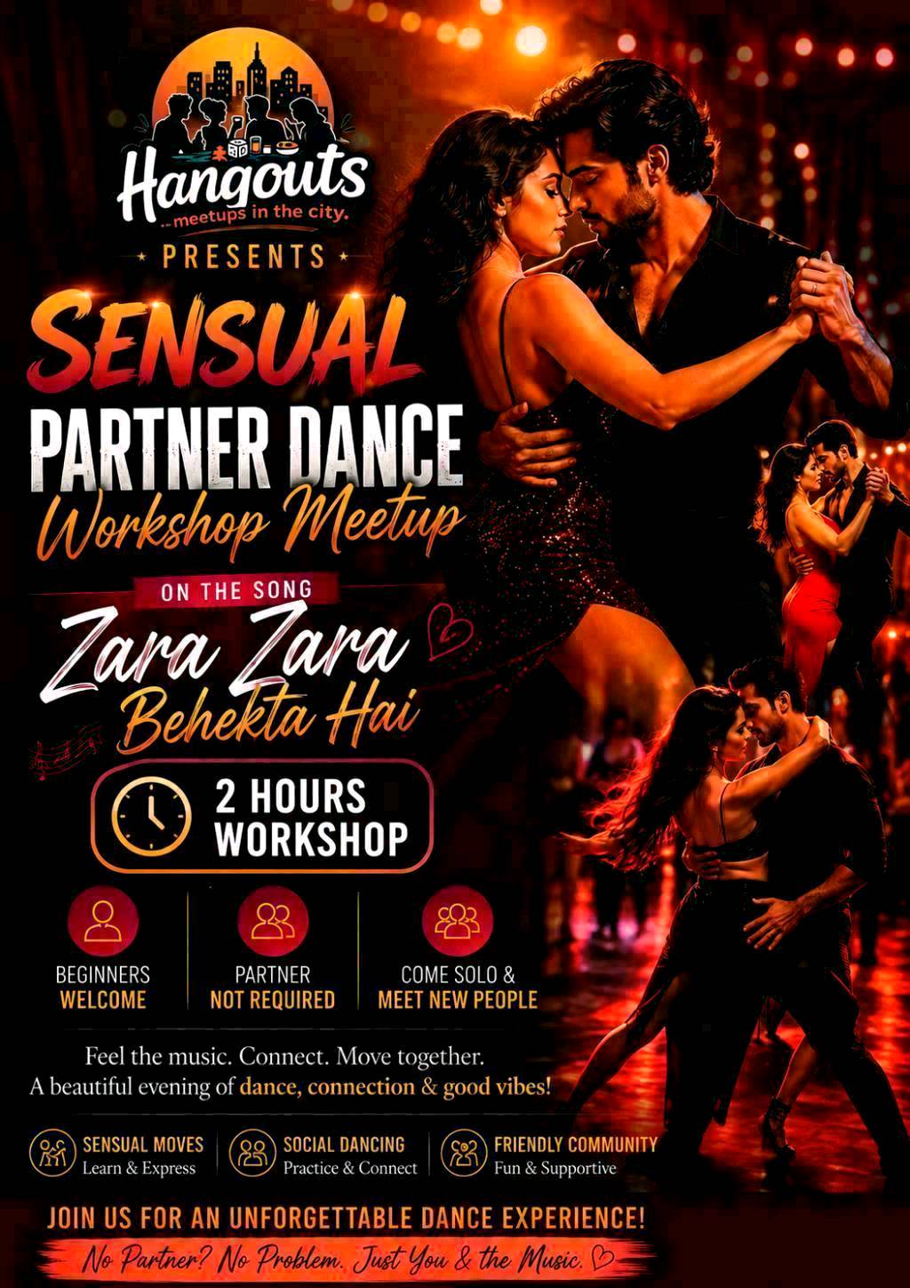 Sensual Partner dance workshop