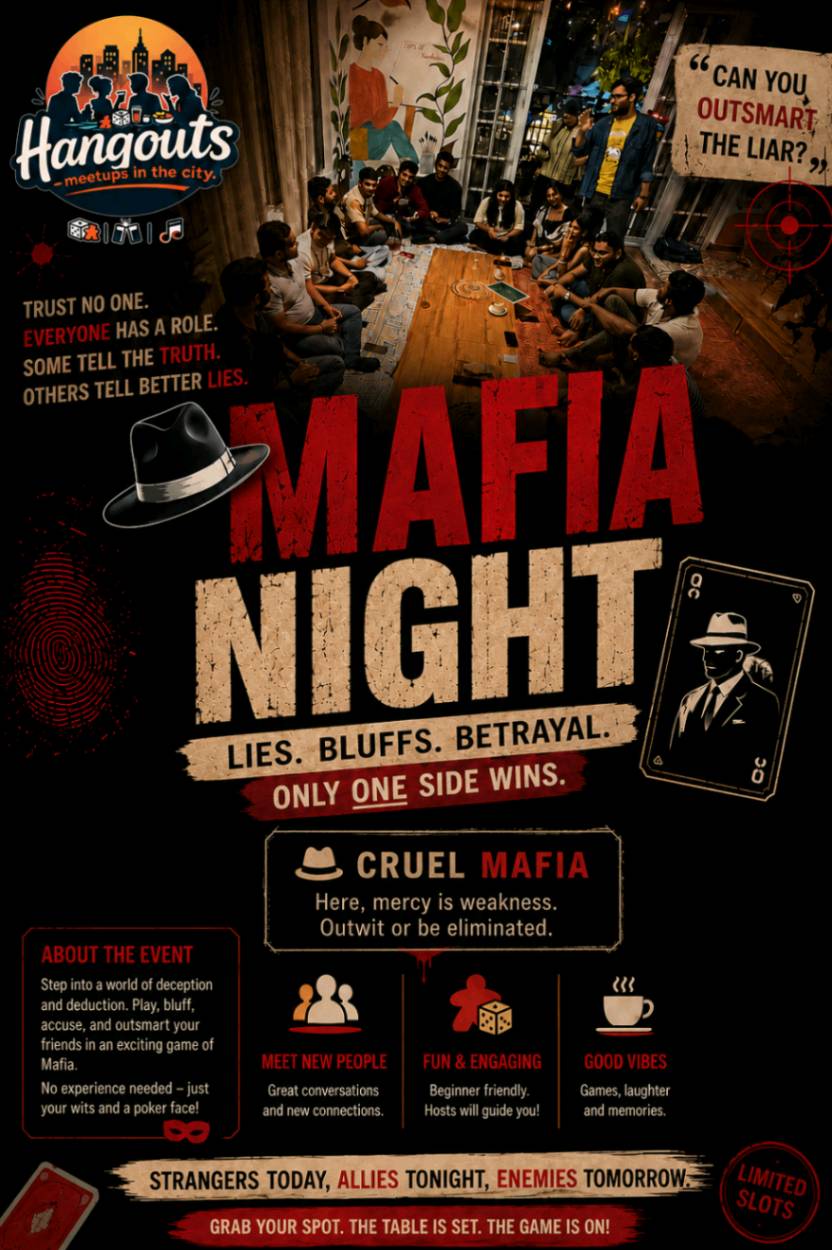 CRUEL MAFIA NIGHT -SATURDAY