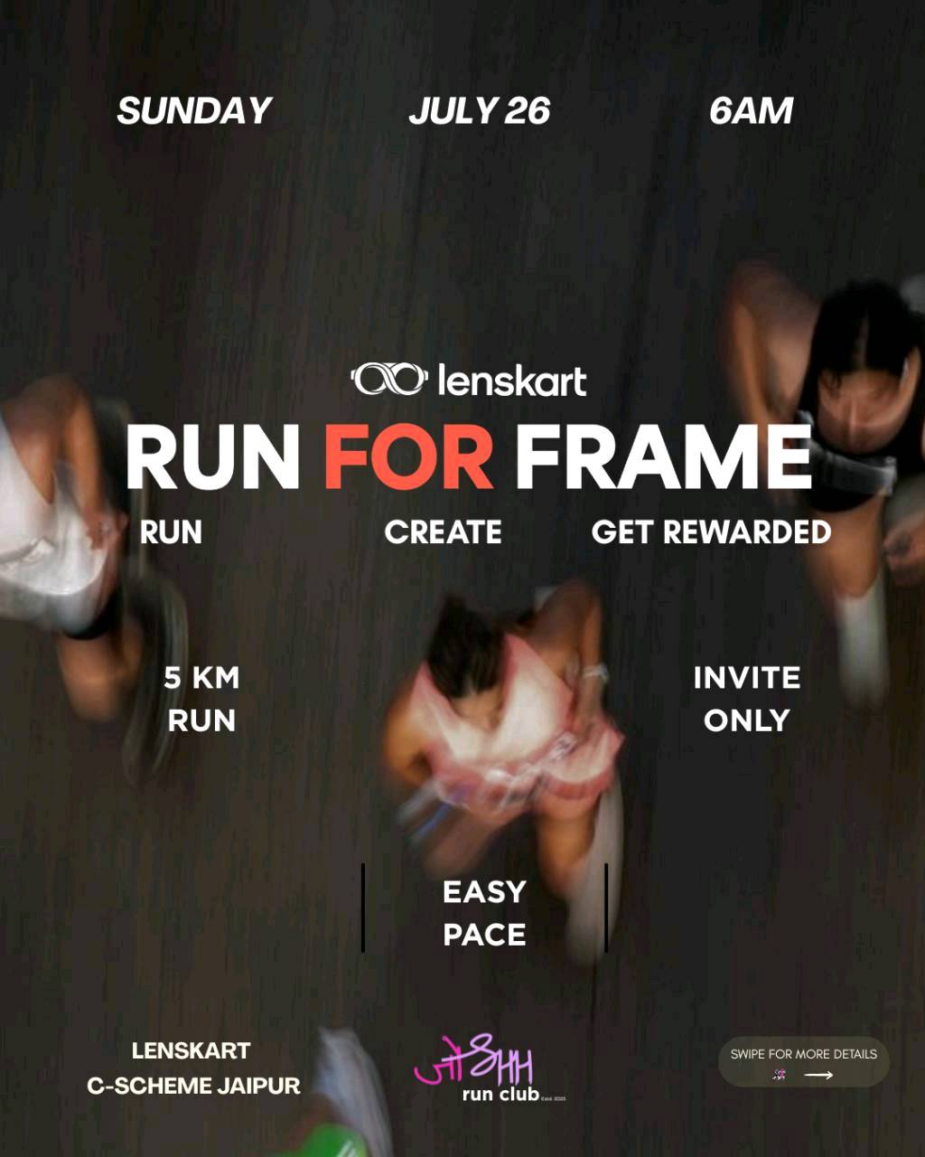 RUN FOR FRAME