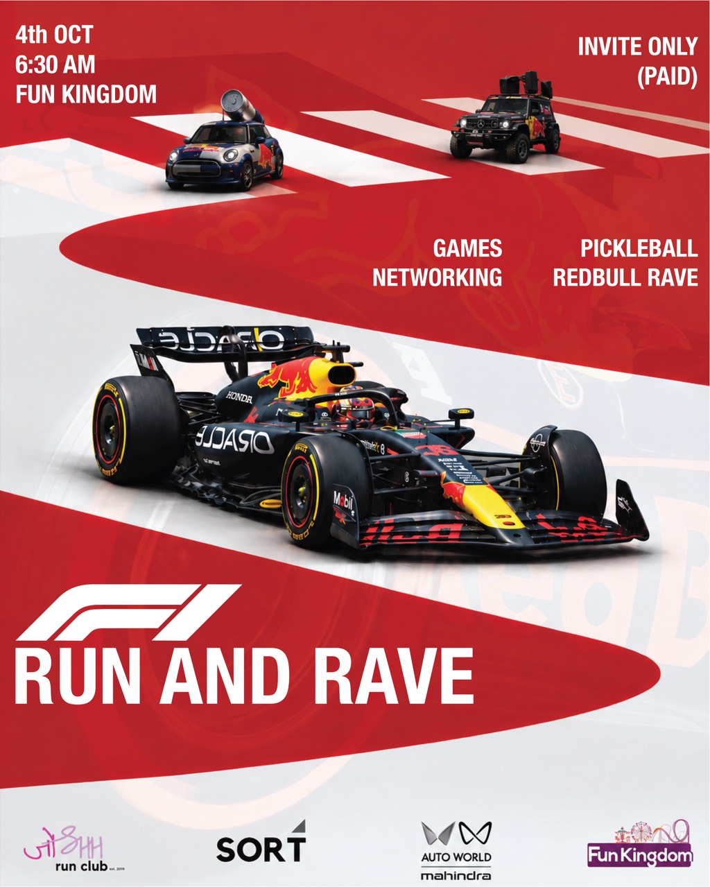 F1 Run and Rave