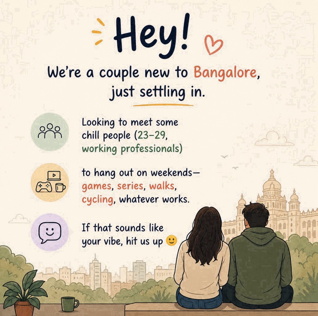 We are Couples 💕Looking for friends 👫 in ECity (mostly in relationships folks) - 1