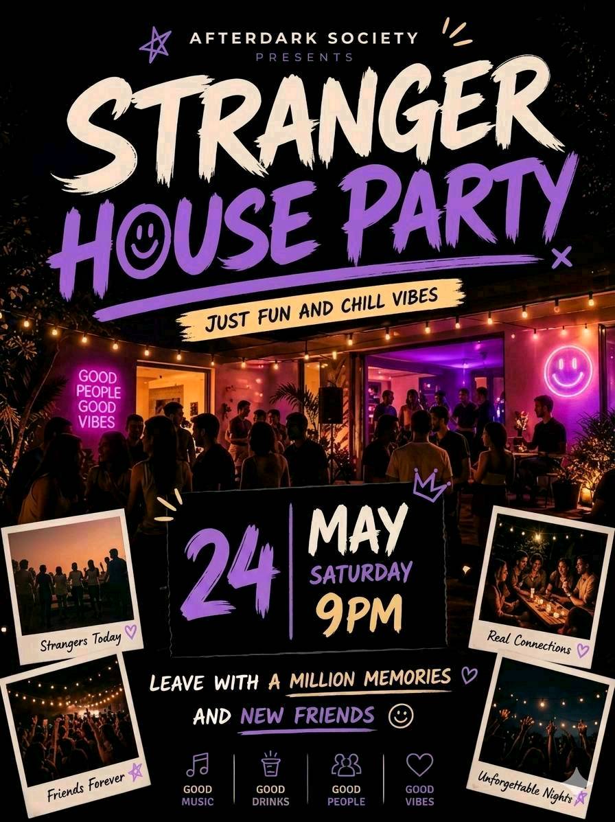 HANGOUT NIGHT WITH STRANGERS😍❣️ - 1