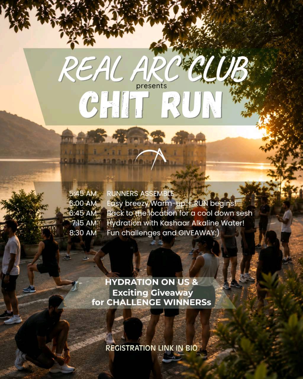 🌅 CHIT RUN at JAL MAHAL by REAL ARC CLUB - 2