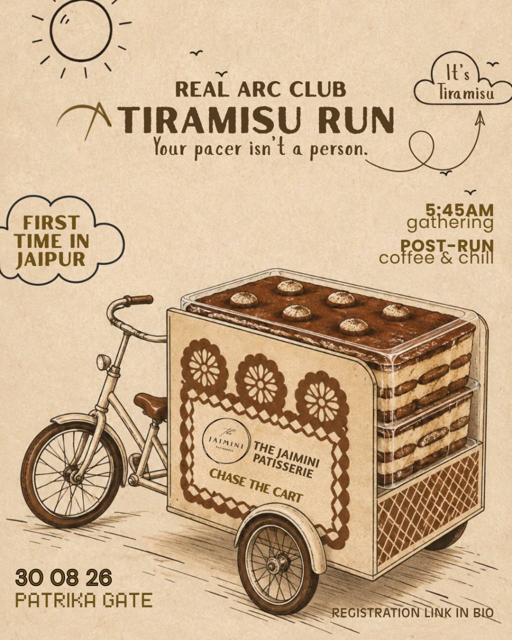 🍰 REAL ARC CLUB — TIRAMISU RUN 🏃‍♂️