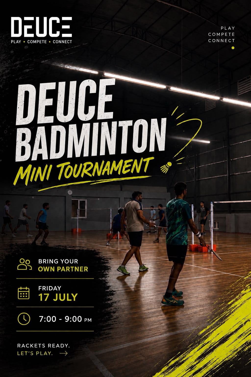 Badminton mini tournament