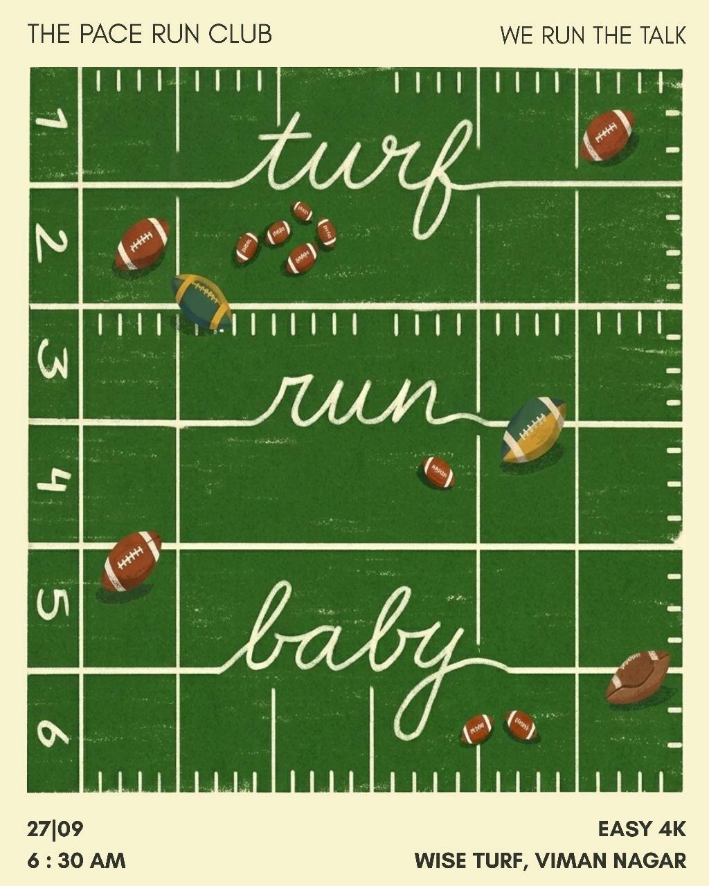 THE ONE WITH THE TURF!!
