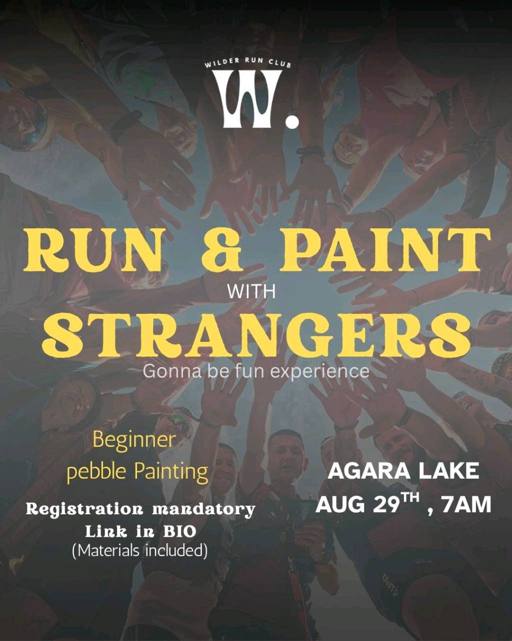Run & Paint with Strangers 