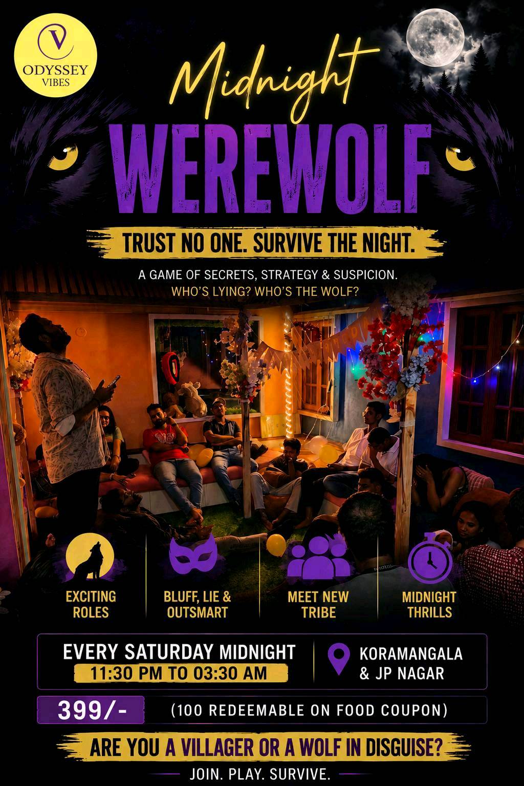 Midnight werewolf