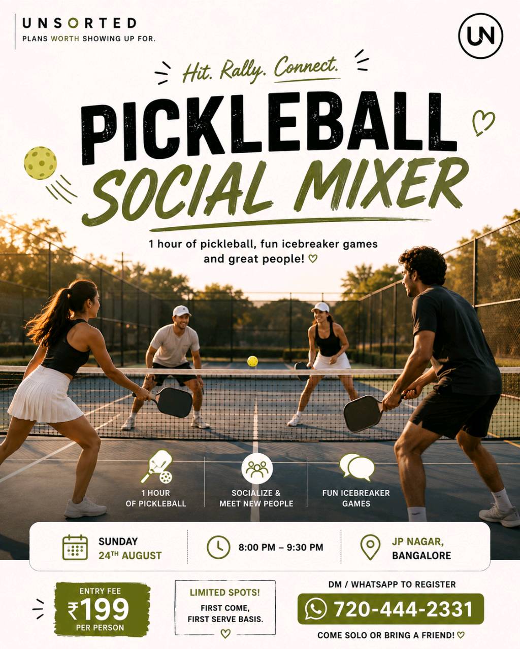 pickleball social mix