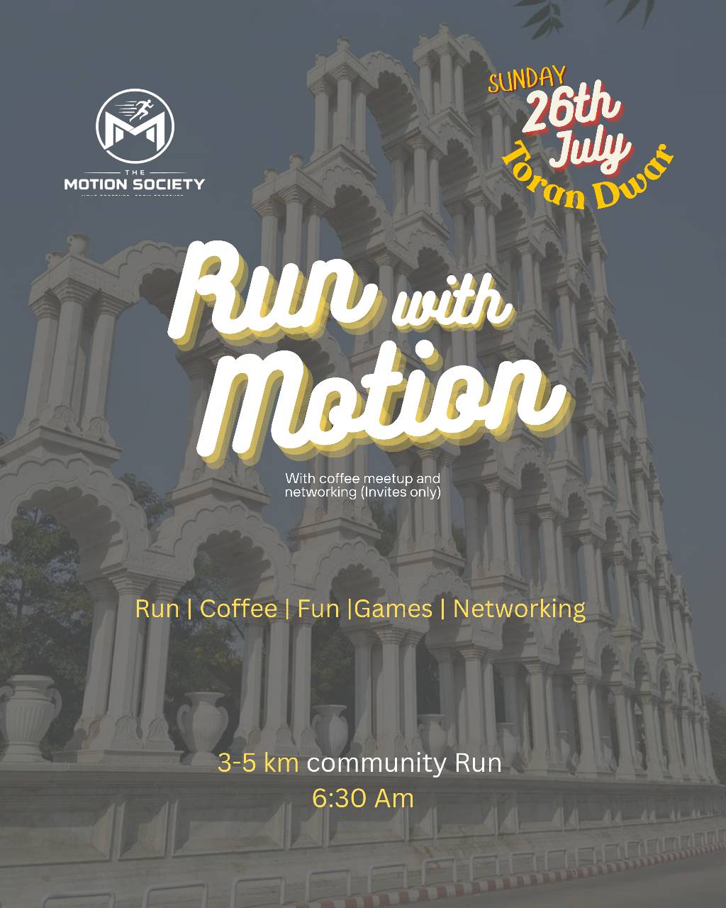 Run with motion