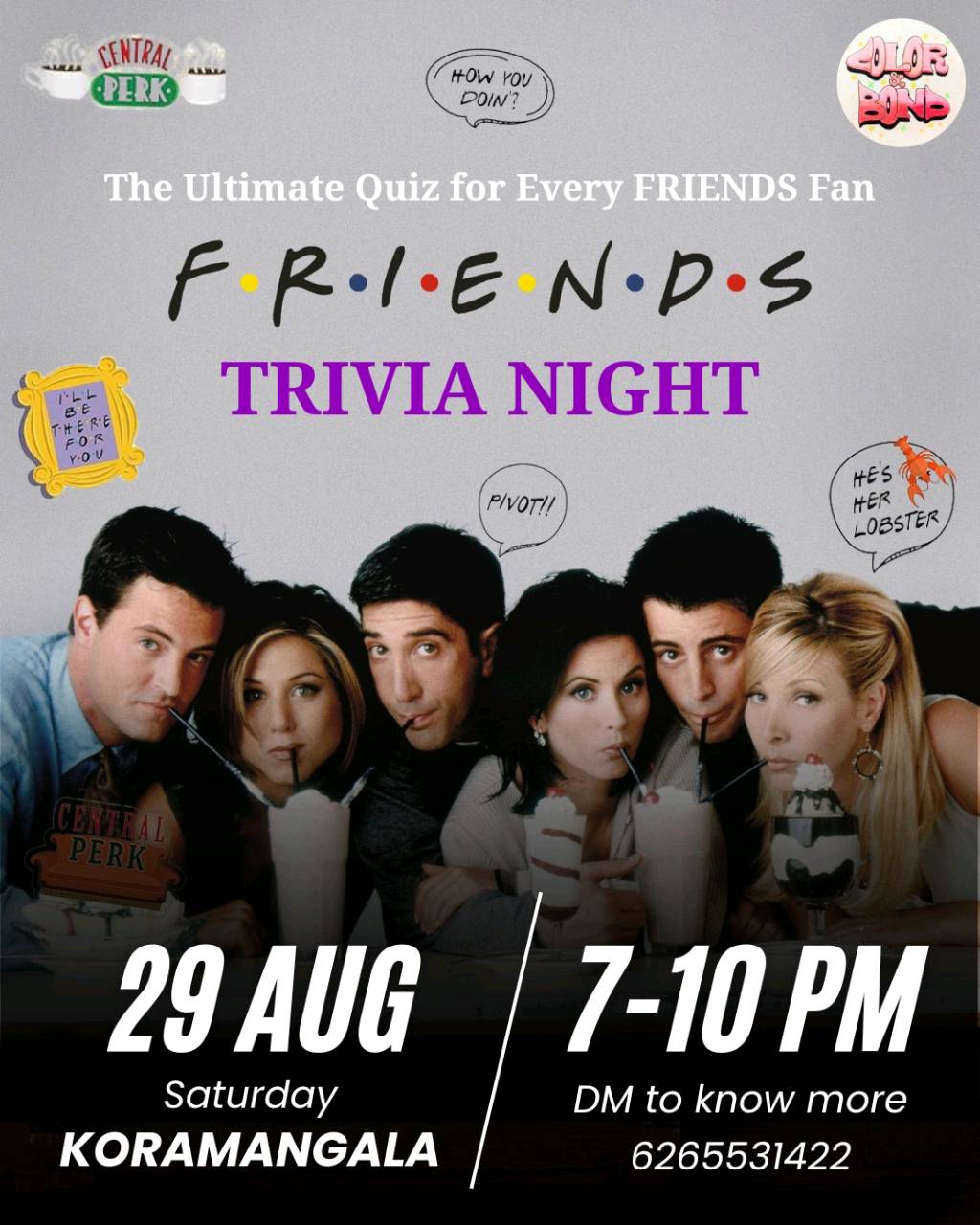 F.R.I.E.N.D.S Trivia Night 