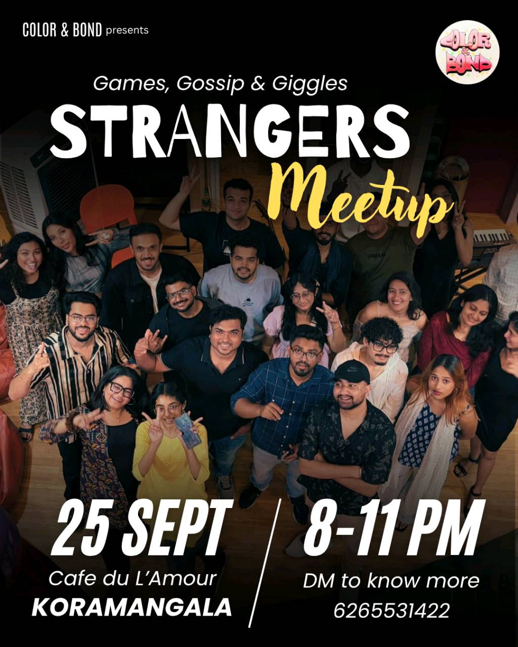 STRANGERS MEETUP - Games, Gossip & Giggles