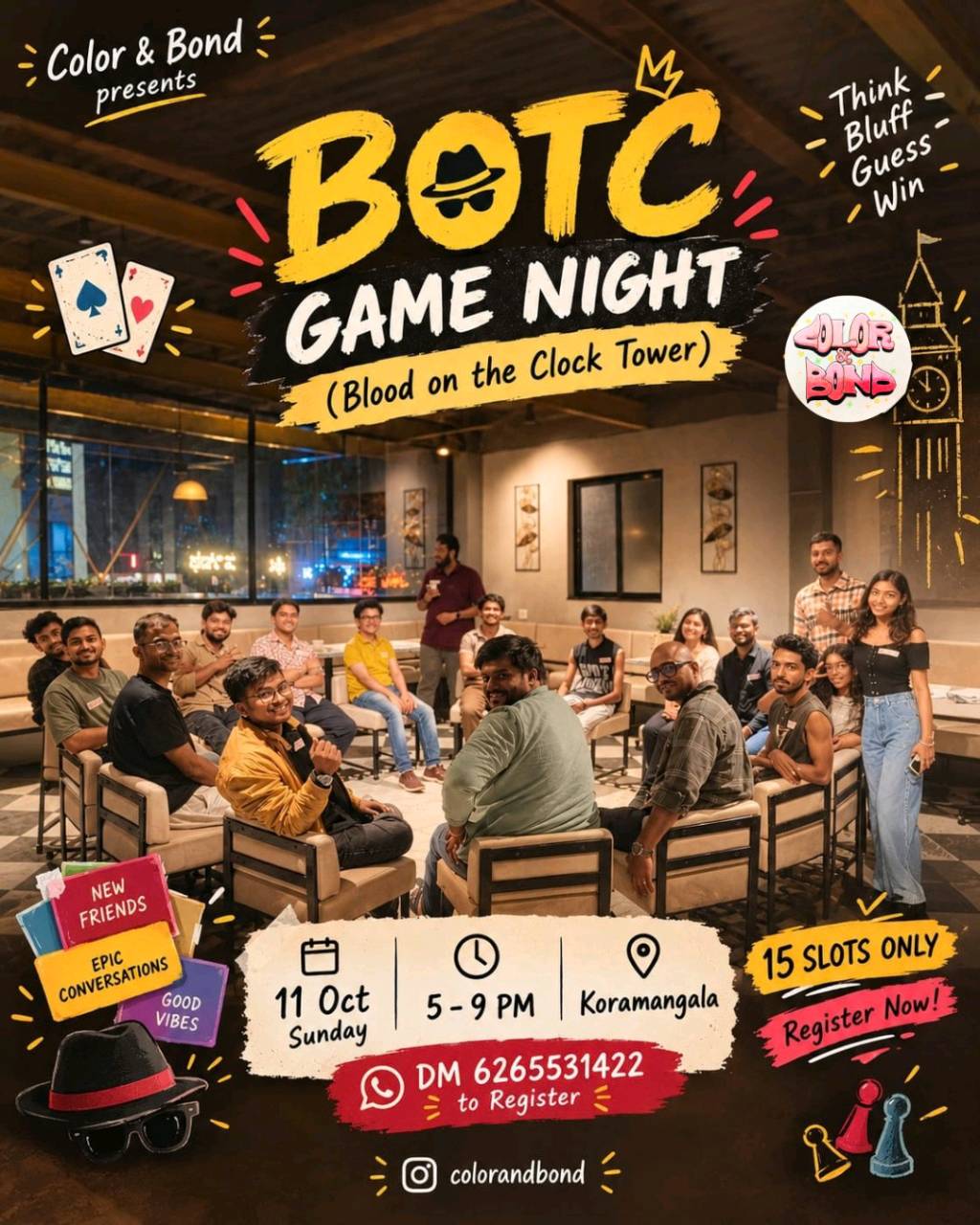 BOTC NIGHT - Blood on the clock tower 🗼