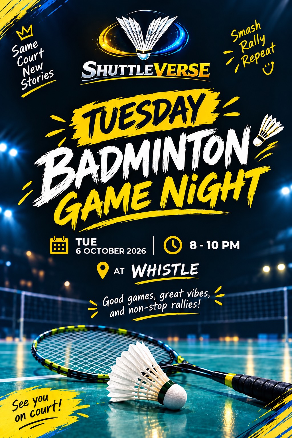 Tuesday smash night