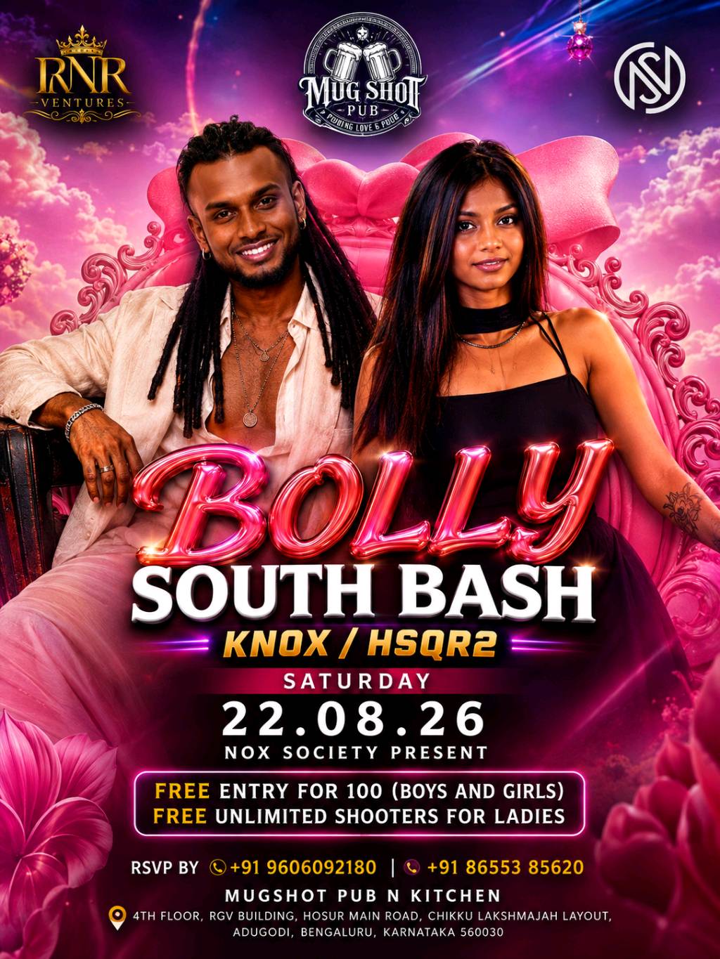 BOLLY SOUTH BASH 