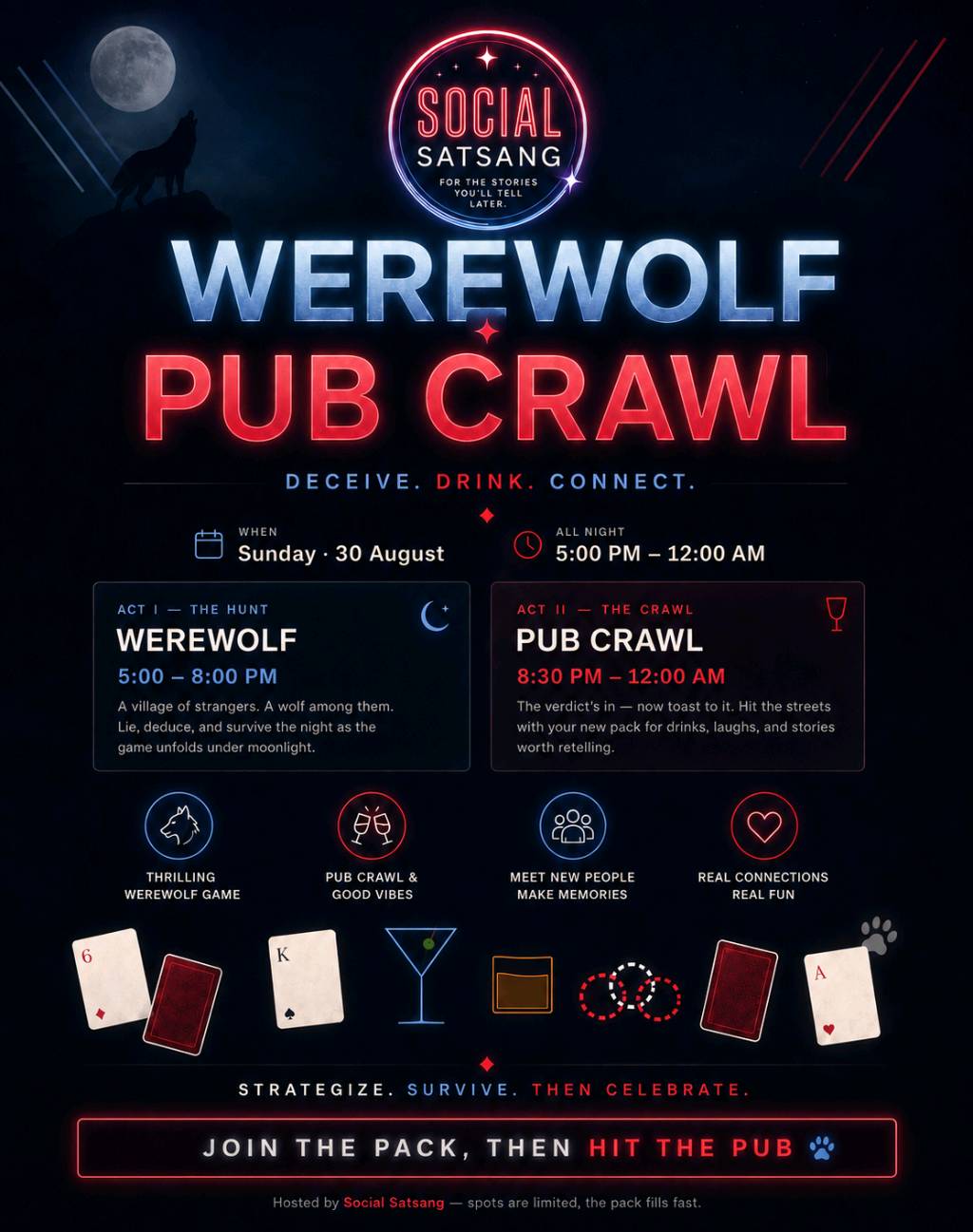Warewolf + Pub Crawl 